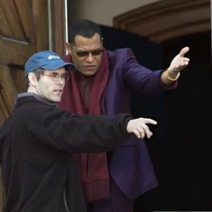 Laurence Fishburne and Jean-François Richet in Assault on Precinct 13 (2005)