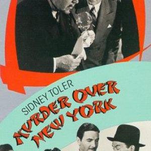 Donald MacBride, Kane Richmond, Marjorie Weaver and Victor Sen Yung in Murder Over New York (1940)