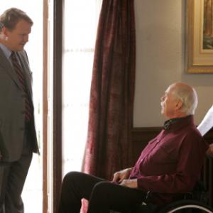Still of Harve Presnell and Andy Richter in Andy Barker PI 2007