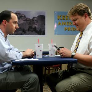 Still of Tony Hale and Andy Richter in Andy Barker PI 2007