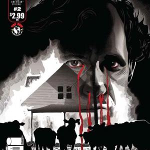 Comic Book Cover of Brett Rickaby as Bill Farnum in The Crazies Overture Films in Association with Top Cow Comics