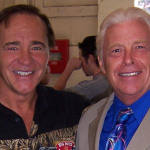 Ex-World Heavyweight Wrestling Champion Larry Zabysko and Rock Riddle - San Francisco Cow Palace - 2007