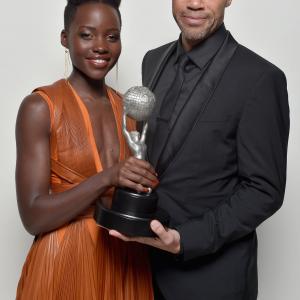 John Ridley and Lupita Nyongo