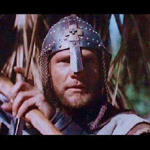 Thure Riefenstein as Andrew in the historical adventure movie The Crusades