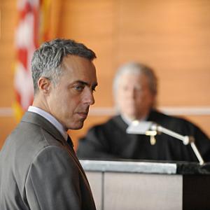 Still of Peter Riegert and Titus Welliver in The Good Wife (2009)