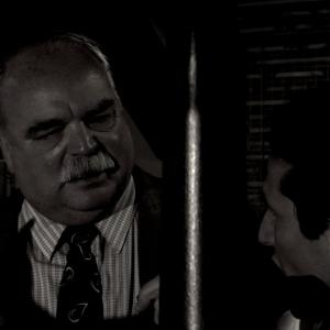 Richard Riehle and Charlie LeDuff in The Editor A Man I Despise 2008