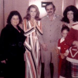 Ann Margaret and I and my family at the Hilton Hotel 1973. She was an inspiration to me