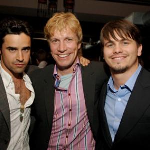 Jesse Bradford Jason Ritter and Don Roos at event of Happy Endings 2005