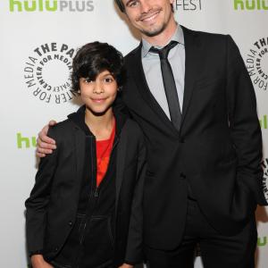 Jason Ritter and Xolo Maridueña at event of Parenthood (2010)