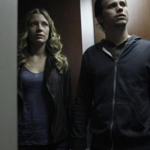 Still of Jason Ritter and Sarah Roemer in The Event (2010)