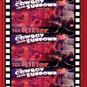 Tex Ritter in The Cowboy from Sundown 1940