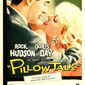 Doris Day Rock Hudson Tony Randall and Thelma Ritter in Pillow Talk 1959