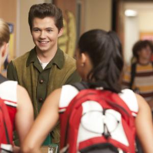 Still of Naya Rivera and Damian McGinty in Glee 2009