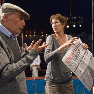 Still of Jane Birkin and Jacques Rivette in 36 vues du Pic Saint Loup 2009