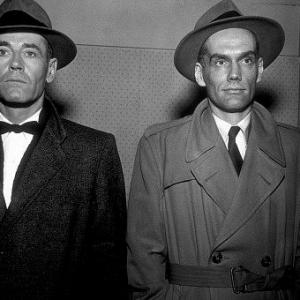 Henry Fonda and Richard Robbins in The Wrong Man 1957 Warner Bros