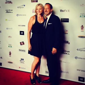 Walking the Red Carpet at the 48 Hour Film Project Los Angeles Best of Awards Zoe and the Prince Was winners for Best Acting Ensemble Best Costumes Best Actress and runner up for Best Film 11 total Nominations