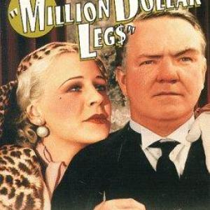 WC Fields and Lyda Roberti in Million Dollar Legs 1932
