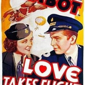 Bruce Cabot and Beatrice Roberts in Love Takes Flight 1937