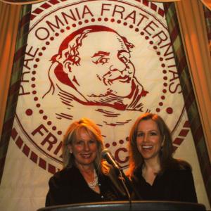 Sandra Pape & Jordan Roberts, Friars Club, NYC. April 28, 2010
