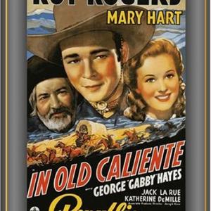 Roy Rogers, George 'Gabby' Hayes and Lynne Roberts in In Old Caliente (1939)
