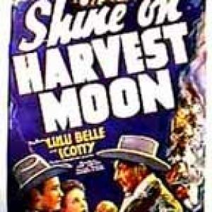 Roy Rogers Stanley Andrews and Lynne Roberts in Shine On Harvest Moon 1938