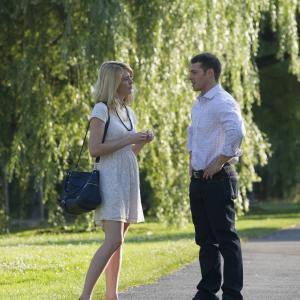 Still of Shawn Roberts and Yvonne Zima in The Girl He Met Online 2014