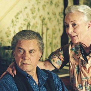 CLIFF ROBERTSON and ROSEMARY HARRIS star as Uncle Ben and Aunt May in Columbia Pictures action adventure SPIDERMAN