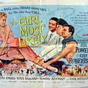 Jane Powell and Cliff Robertson in The Girl Most Likely (1958)