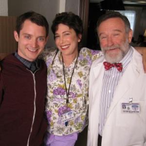Elijah Wood Diane Robin Robin Williams in Wilfred