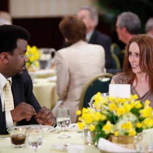 Still of Craig Robinson and Catherine Tate in The Office 2005
