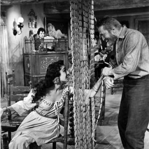 Still of Kirk Douglas and Julie Robinson in Lust for Life 1956