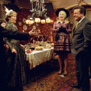 Still of Catherine OHara Jennifer Coolidge Ricky Gervais Larry Miller and Harry Shearer in For Your Consideration 2006