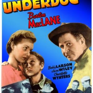 Bobby Larson Barton MacLane Jack Rockwell and Jan Wiley in The Underdog 1943