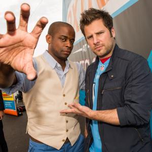 Dul Hill and James Roday