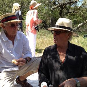 Garth Craven  dear friend and Editor  withAlan at a picnic in Decca Lake Cal