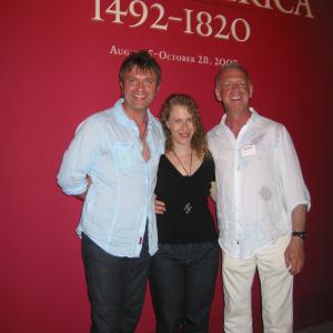 Jean-Louis Rodrigue, Ilona Katzew, Curator at LACMA, and Kristof Konrad.