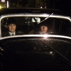 On a Stakeout as a FBI Agent in Public Enemies.