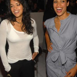 Rosario Dawson and Michelle Rodriguez