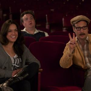 Still of Rob Schneider and Michelle Rodriguez in InAPPropriate Comedy 2013