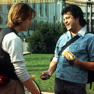Still of Kevin Bacon and Paul Rodriguez in Quicksilver 1986
