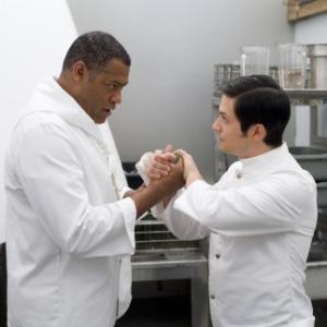 Still of Laurence Fishburne and Freddy Rodrguez in Bobby 2006
