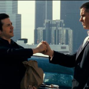 Still of Christian Bale and Freddy Rodrguez in Harsh Times 2005