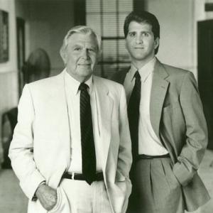 Andy Griffith and Daniel Roebuck from MATLOCK 1993TV