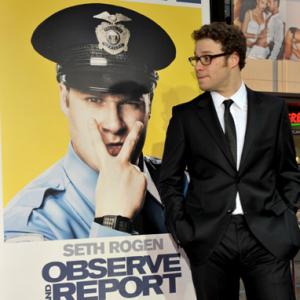 Seth Rogen at event of Observe and Report 2009