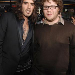 Seth Rogen and Russell Brand at event of Forgetting Sarah Marshall (2008)