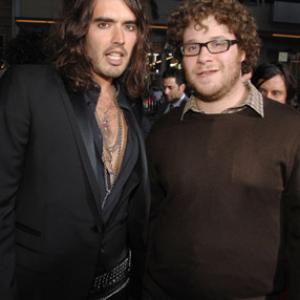 Seth Rogen and Russell Brand at event of Forgetting Sarah Marshall 2008