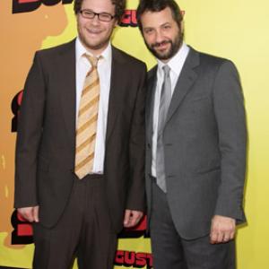 Judd Apatow and Seth Rogen at event of Superbad 2007
