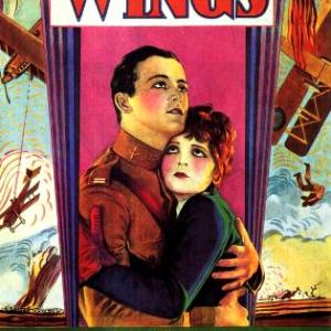 Clara Bow and Charles Buddy Rogers in Wings 1927