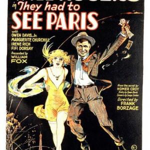 Will Rogers in They Had to See Paris 1929