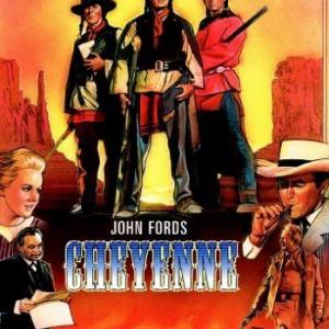Edward G. Robinson, James Stewart, Sal Mineo, Ricardo Montalban, Richard Widmark, Carroll Baker and Gilbert Roland in Cheyenne Autumn (1964)